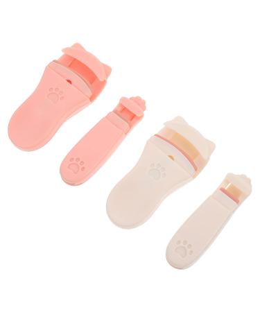 4pcs Eyelash Curler Eyelashes Curling Clips Lash Curling Clips Lash Makeup Tools Cosmetic Tools Eyelash Clamps Long Lasting Lash Curls Lash Curls Tools Curling Lash Tools