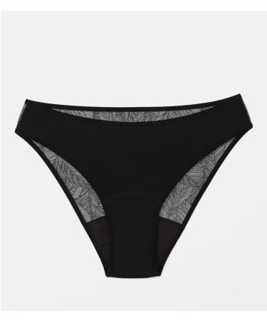 Snuggs Lace Letter Menstrual Underwear | Thin & Absorbent Periods Underwear for Heavy Bleeding | Sustainable & Made in EU | Recycled Nylon Alternative to Tampons - Buy Online on GoSupps.com
