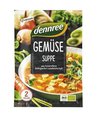 dennree dennree Vegetable Soup in a Bag (40 g) - Organic