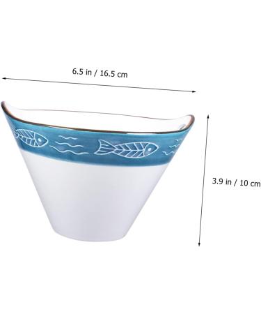 Zerodeko Ramen Bowl Japanese Soup Bowls Japanese Salad Bowl Home Bowl Soup Container Bamboo Hat Bowl Binaural - Buy Online on GoSupps.com