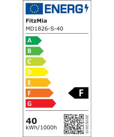 Fitzmia LED Ceiling Lamp - Dimmable Square Wood Design for Bedroom Living Room & Kitchen (41.5cm 40W) - Remote Control - Buy Online on GoSupps.com