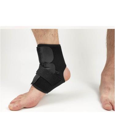 Adjustable Ankle Brace for Women & Men - Achilles Tendonitis Relief Sports Support Sprain & Heel Pain - One Size Black - Buy Online on GoSupps.com