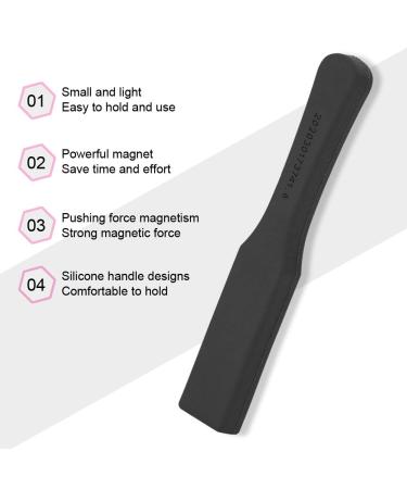3pcs Nail Art Magnetic Stick - Portable Cat Eye Gel Nail Polish Magnet Wand | DIY Manicure Tool (Black) - Shop Internationally - Buy Online on GoSupps.com