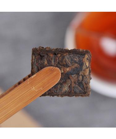 HQZM 200 Years Old Yiwu Ancient Tree Pure Material Puer Mature Tea 50g Yunnan Puer Mini Tea Brick - Buy Online on GoSupps.com