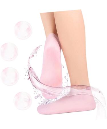 POPETPOP 3 Sets Hydrating Sock Gloves Silicone Heel Cover Heel Socks Moisturizing Socks for Cracked Feet Socks for Dry Feet Moisturizing Foot Cover Remover Sokcs Short Boots Sebs Repair - Buy Online on GoSupps.com