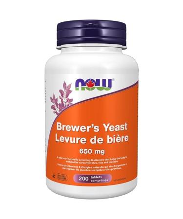 Now Brewer's Yeast 650mg 200tab