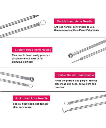 8 Pcs Ear Pick & Blackhead Remover Kit with Storage Box - Earwax Removal & Cleansing Tool Set - Buy Online on GoSupps.com