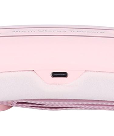 YUECOOM Electric Menstrual Heating Belt - USB Charging 3 Gears Fast Warming & Intelligent Massage for All Ages - Comfort for Men Women & Kids - Pink - Buy Online on GoSupps.com