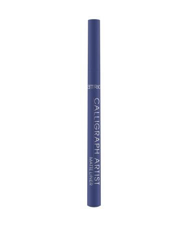 Catrice Calligraph Artist Matte Liner No. 060 - Vegan Blue Eyeliner Color-Intensive Matt Finish 1.1ml Microplastic & Perfume-Free - Buy Online on GoSupps.com