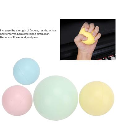 Grip Strengthening Ball Finger Exercise Balls Rehabilitation Training 4Pcs Muscle Squeeze for Arthritis for Carpal Tunnel for Kids - Buy Online on GoSupps.com