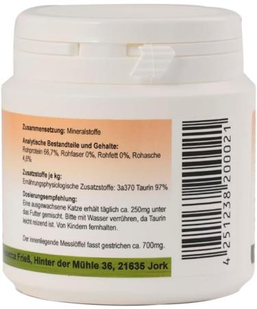  Birsppy Felini Taurin 100 g - Buy Online on GoSupps.com