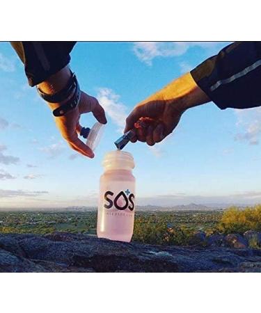SOS Hydration Electrolyte Powder - Low-Sugar Mango Drink Mix, Immunity Support, 10 Packets - Buy Online on GoSupps.com
