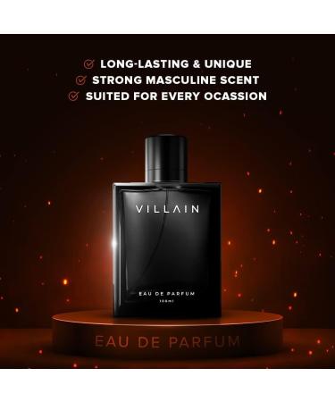 Bloom Beauty Villain Perfume for Men 100 Ml - Eau De Parfum - Premium Long Lasting Fragrance Spray - Woody & Spicy - Buy Online on GoSupps.com