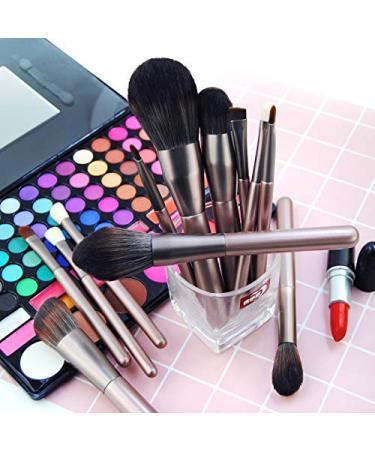 Rose Gold 12Pcs Makeup Brushes Set - Foundation, Powder, Eyeshadow, Concealers, Blush Face Make up Brushes Kit - Buy Online on GoSupps.com