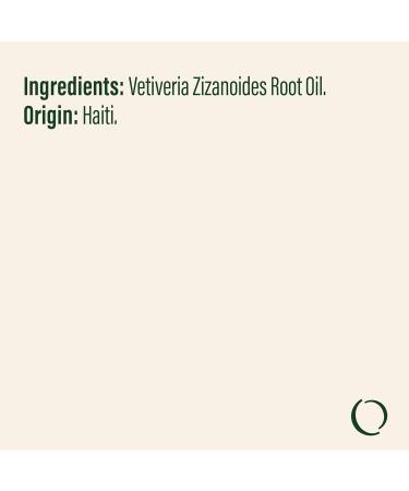 LIVEDROPS 24/7 Balanced Vetiver Essential Oil Natural Vegan Aromatherapy for Diffuser or Diluted Skin Use Earthy Woody Scent Origin Haiti Made in USA Clinically Tested 10ml - Buy Online on GoSupps.com