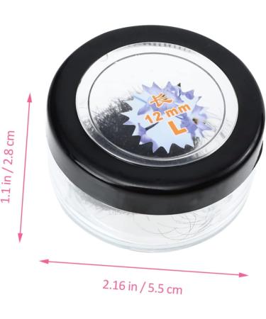Beavorty 3 Boxes single false eyelashes tin container natural look lash metal eyelash holder reusable false lashes christmas tin fake eye lashes Makeup Lash fiber boxed jar - Buy Online on GoSupps.com