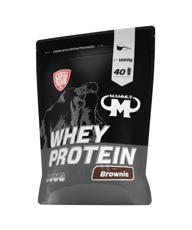 Whey Protein - Brownie - 1000 g zip bag Brownie 1 kg (1 pack) - Buy Online on GoSupps.com