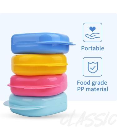 Y-Kelin Retainer Box - Light Blue + White | Partial Denture Container - Buy Online on GoSupps.com