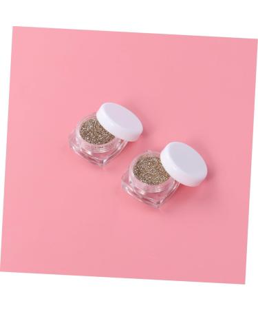 SKISUNO Glitter Eyeshadow 2pcs Glitter Platinum Makeup Pigments Pearl Eyeshadow Powder Mineral Fashion Shadow Eye Cosmetic - Buy Online on GoSupps.com
