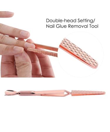 Buy Rose Gold Nail Forming Clip | Durable Portable Manicure Tool for Easy Home & Professional Use - Buy Online on GoSupps.com
