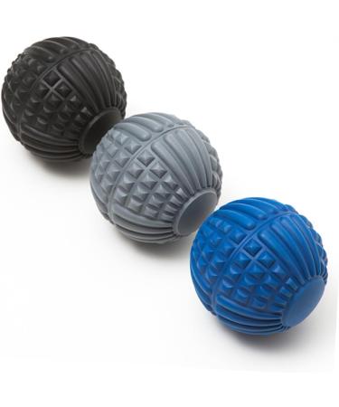 Buy Tovinanna Spiky Massage Ball - Plantar Fasciitis Relief & Trigger Point Muscle Roller | Yoga & Fitness Massage Tool (Black) - Buy Online on GoSupps.com