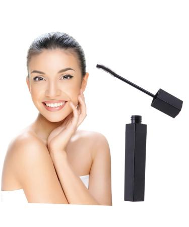 VINTORKY 3pcs Eyelash Glue Tube Eyelash Spoolies Empty Eyeliner Tube Mascara Bottle Black