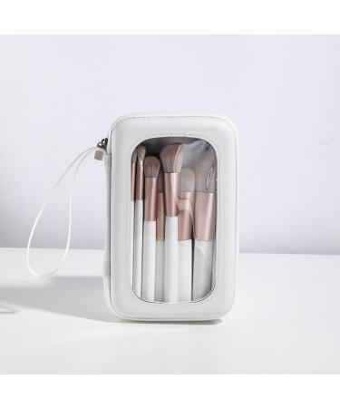 18Piece Makeup Brush Set Pearlescent White Makeup Tools Super Soft Hair Makeup Brushes Eyeshadow Brush Set - Buy Online on GoSupps.com