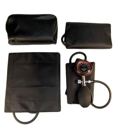 Valuemed Aneroid Palm Sphygmomanometer with Adult Large Adult and Extra Large Adult BP Cuffs