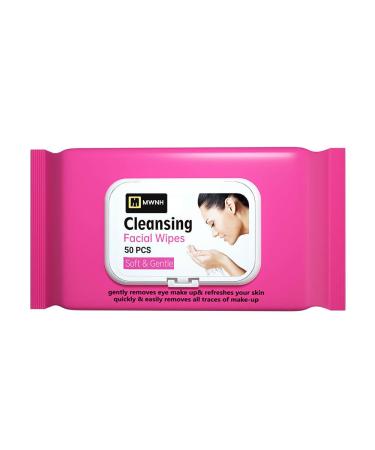 Cleansing Facial Wipes - 50 Luxuriously Gentle & Soft Wipes for Skincare | International Shipping Available - Buy Online on GoSupps.com