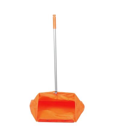 Upright Dustpan Garden Long Handle Dust Pan | Ergonomic Cleaning Dustpan with Collector Bag for House Kitchen Room Indoor Floor