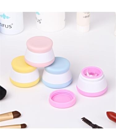 BrilliantDay 20ml Silicone Travel Container Set - 4 Pack Cream Cosmetic Containers with Lids for Creams & Body Care - Buy Online on GoSupps.com