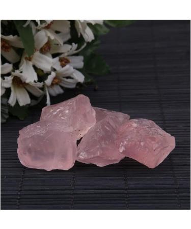 100g Natural Raw Pink Rose Quartz Crystal Stone Genuine LuckyNatural Gemstones PolishedCrystals Specimen DIY D for Decoration Stone Generator Natural Luster - Buy Online on GoSupps.com
