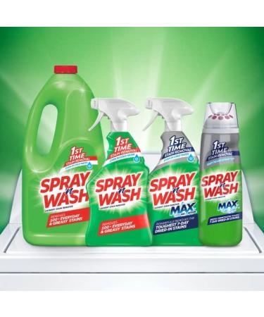 Buy Spray n Wash Pre-Treat Max Stain Remover Gel Stick - 4 Pack (6.7 Fl Oz) | Effective on Dried-In Stains | Easy Scrub Top | International Shipping Available - Buy Online on GoSupps.com