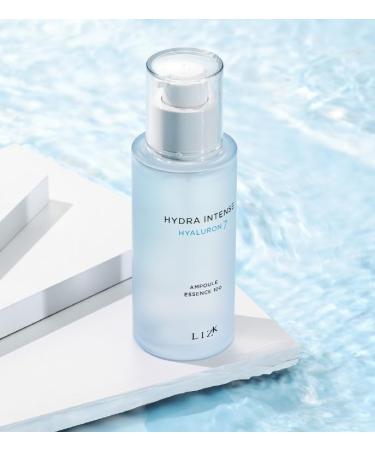 LIZK Hydra Intense Haluron 7 Ampoule Essence 100 50ml/1.16fl.oz Moistuirzing Glowy skin for dry skin type hydrating - Buy Online on GoSupps.com