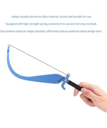 Eyebrow Line Marker Ruler Microblading Eyebrow Shaping Tool (Blue) - Buy Online on GoSupps.com