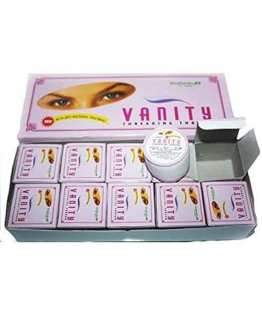 2 Coils Vanity Eyebrow Thread - Antibacterial Cotton Facial Hair Removal | Best Eyebrow Threading Solution - Buy Online on GoSupps.com