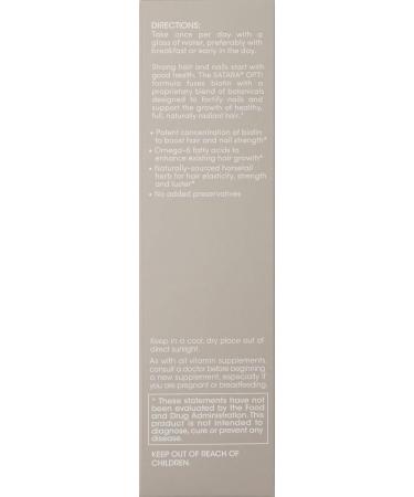 SEVEN Satara Opti Biotin Supplement 120 ct. - Hair, Skin & Nail Health Support - Buy Online on GoSupps.com