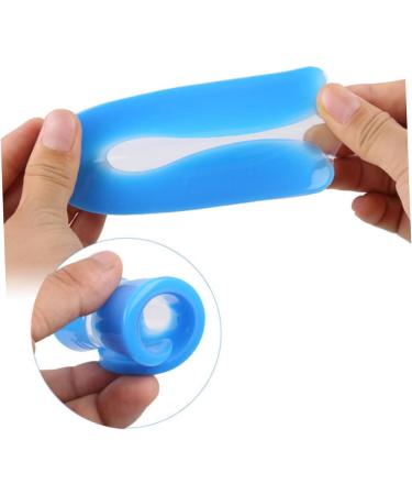 FRCOLOR U-Shaped Heel Cups - 2 Pairs Silicone Gel Heel Pads for Increased Comfort & Support - Perfect for Shoe Inserts - 11.5x7x0.2 cm Blue - Buy Online on GoSupps.com