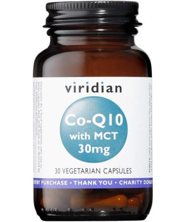 Co-Enzyme Q10 with MCT - 30 x 30mg VegCaps - Buy Online on GoSupps.com