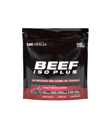 Out Angled Beef Iso Plus Isolate Protein 900g (Forest Fruit)