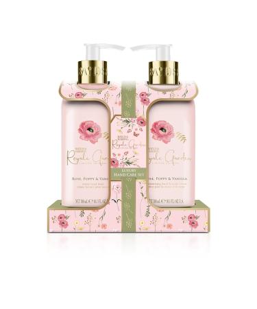 Baylis & Harding Royale Garden Rose Poppy & Vanilla Luxury Hand Care Gift Set (Pack of 1) - Vegan Friendly - Buy Online on GoSupps.com