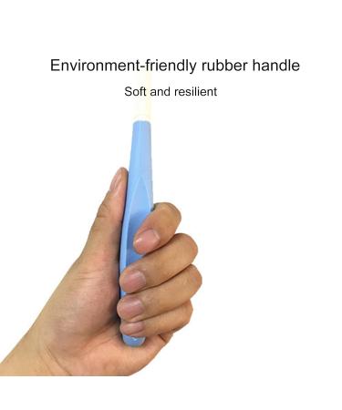 Long Handle Comb for Massage | ABS Silicone Paddle Brush for Elderly & Hand Disability - Comfortable & Ergonomic - Buy Online on GoSupps.com