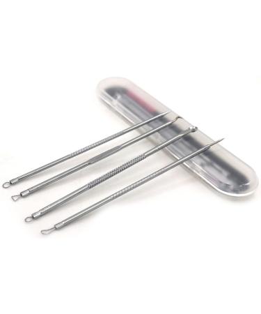 Piuruf Acne Needle Set - 4 Stainless Steel Tools for Blackhead Removal & Pore Cleaning | Effective Skin Care | Australia Size - Buy Online on GoSupps.com