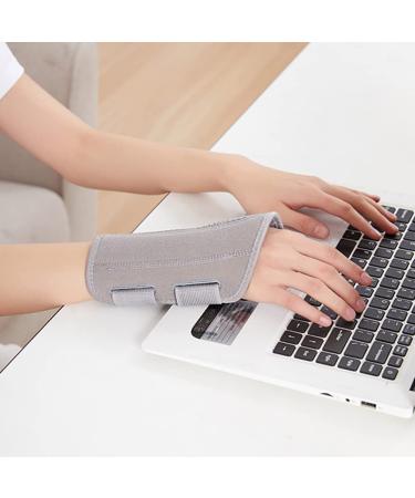 Adjustable Wrist Support Brace with Metal Straps for Men and Women - Carpal Tunnel Splint for Tendonitis, Arthritis, Sprains - S/M Beige - Right Hand - Buy Online on GoSupps.com