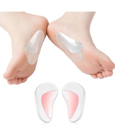 Orthopedic Insoles for Men and Women  Height Increase Silicone Shoe Pad for Corrective Pronation  Shoe Cushions for Foot Alignment  Knock Knee Pain  Bow Legs (L)