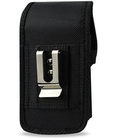 Golden Sheeps Military Grade Heavy Duty Holster - Compatible with Flip Phones & Smartphones - Rugged Nylon Canvas Case with Belt Clip - Up to 4.25x2.25x0.85 - Buy Online on GoSupps.com