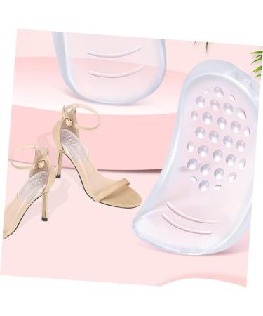 Buy 4 Pairs Self-Adhesive Clear Heel Pads | Soft Gel Inserts & Grips for Shoes | Breathable Shoe Accessories for Women - Buy Online on GoSupps.com