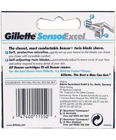 Carg.Gillette Sensor Excel 5 UD - Premium International Shipping | Best Prices Online - Buy Online on GoSupps.com