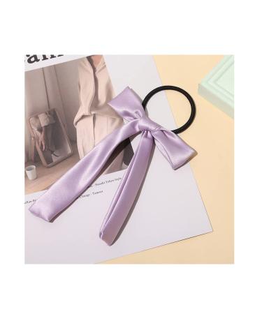 Silk Bow Hair Ties - 10pcs Satin Scrunchies for Women & Girls - Buy Online on GoSupps.com