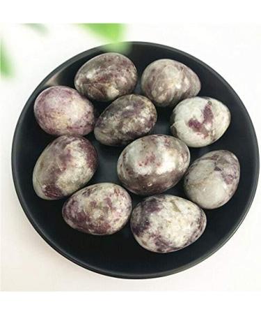 1PC 35-40mm Rare Natural Red Tourmaline Quartz Crystal Sphere Egg Shaped Brazil Natural Stones and Crystal Stone Mineral Specimen - Buy Online on GoSupps.com